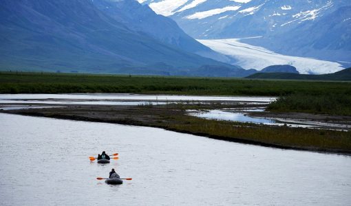 Maclaren River lodge canoe rental