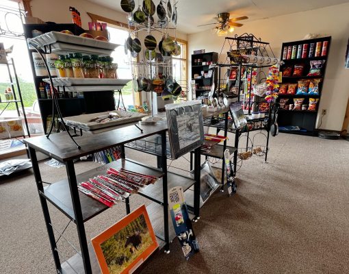 Tangle Lake Lodge store