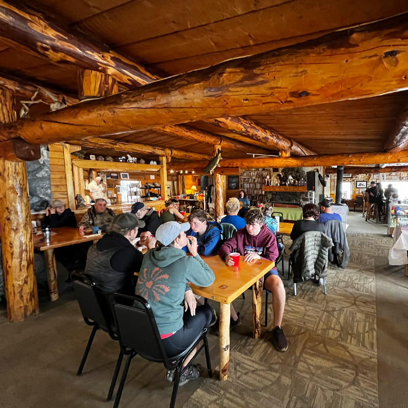 Maclaren River Lodge restaurant